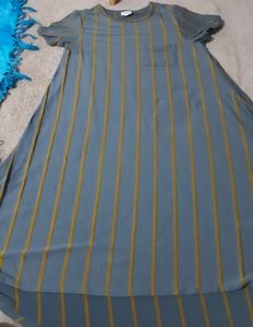 Blue and Yellow LuLaRoe dress